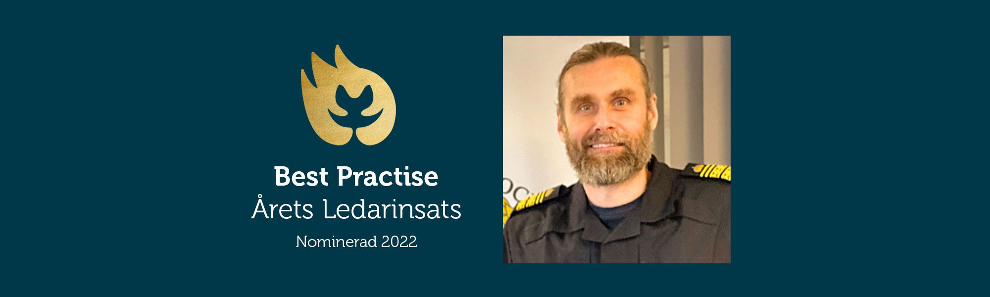 Daniel Podkanski nominerade till priset Best Practise Årets Ledarinsats 2022