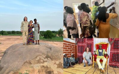 Travel diary Burkina Faso, group and leader development for Yennenga